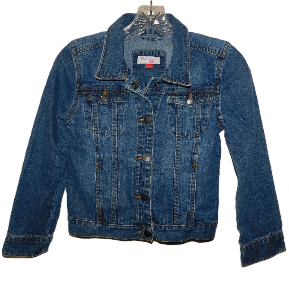 Red Camel Girls Denim Jacket Size Large
